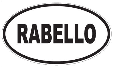 RABELLO - Oval Magnet