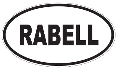 RABELL - Oval Magnet