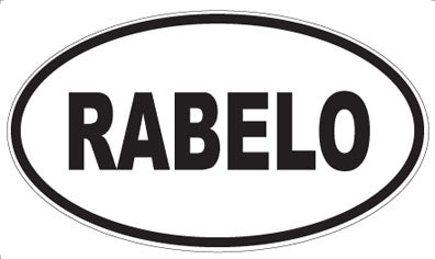 RABELO - Oval Magnet