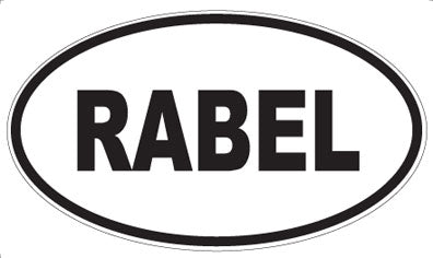 RABEL - Oval Magnet