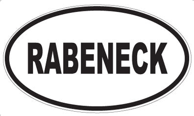 RABENECK - Oval Magnet
