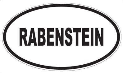 RABENSTEIN - Oval Magnet