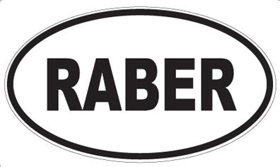 RABER - Oval Magnet