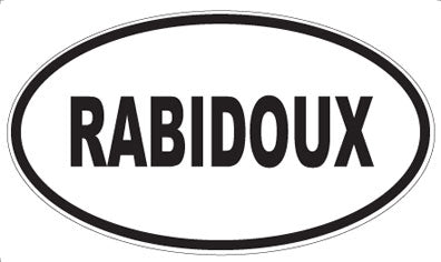 RABIDOUX - Oval Magnet