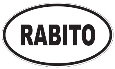 RABITO - Oval Magnet
