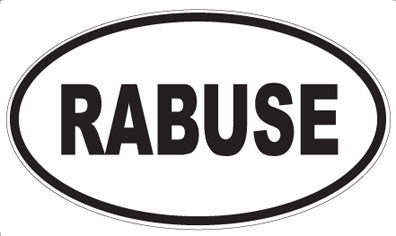 RABUSE - Oval Magnet