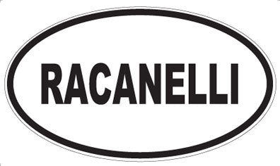 RACANELLI - Oval Magnet