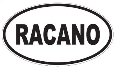 RACANO - Oval Magnet