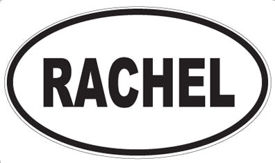 RACHEL - Oval Magnet