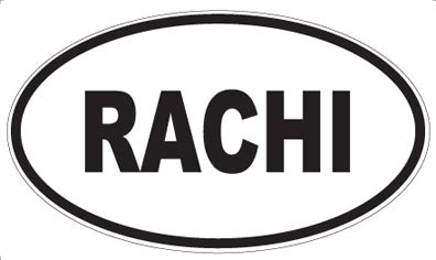 RACHI - Oval Magnet