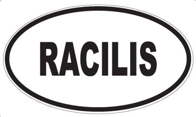 RACILIS - Oval Magnet
