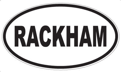 RACKHAM - Oval Magnet