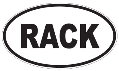 RACK - Oval Magnet