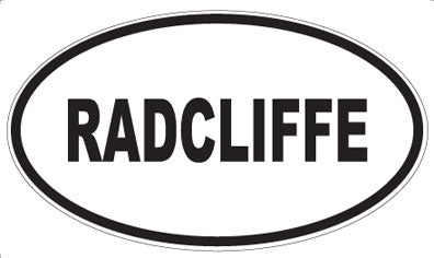 RADCLIFFE - Oval Magnet