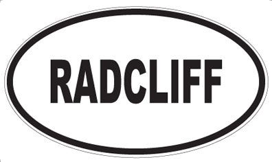 RADCLIFF - Oval Magnet