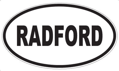 RADFORD - Oval Magnet