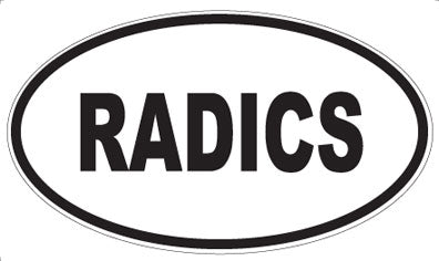 RADICS - Oval Magnet