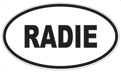 RADIE - Oval Magnet