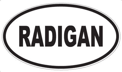 RADIGAN - Oval Magnet