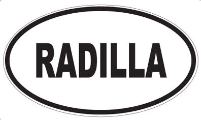RADILLA - Oval Magnet