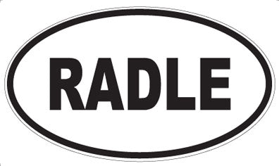 RADLE - Oval Magnet