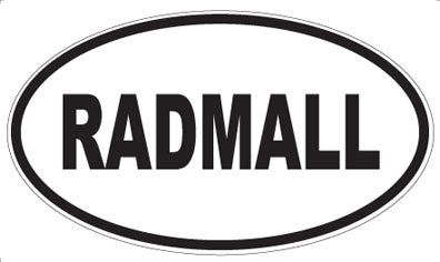 RADMALL - Oval Magnet