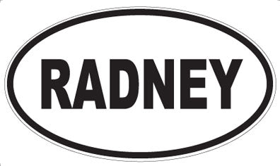 RADNEY - Oval Magnet