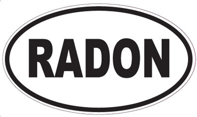 RADON - Oval Magnet