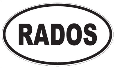 RADOS - Oval Magnet