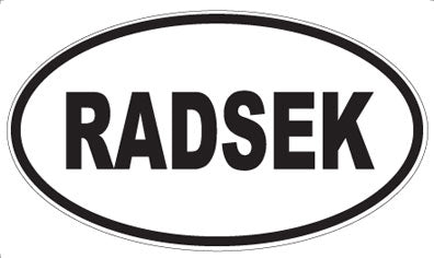 RADSEK - Oval Magnet