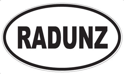 RADUNZ - Oval Magnet