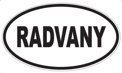 RADVANY - Oval Magnet