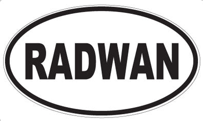 RADWAN - Oval Magnet