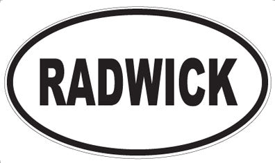 RADWICK - Oval Magnet