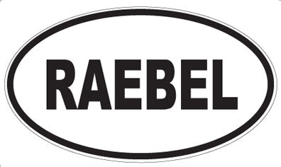 RAEBEL - Oval Magnet