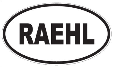 RAEHL - Oval Magnet