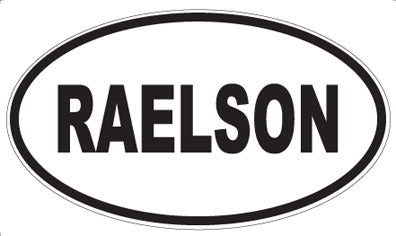 RAELSON - Oval Magnet