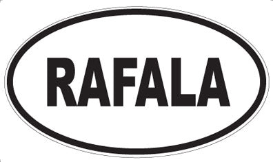 RAFALA - Oval Magnet
