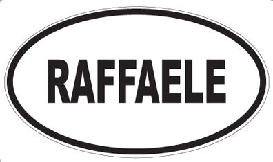 RAFFAELE - Oval Magnet