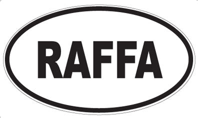 RAFFA - Oval Magnet