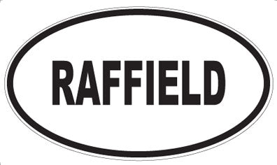 RAFFIELD - Oval Magnet
