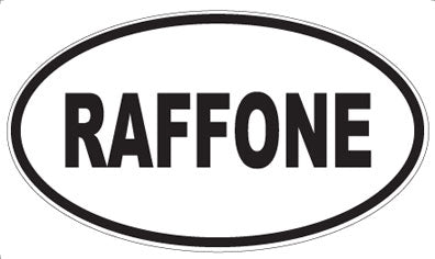 RAFFONE - Oval Magnet