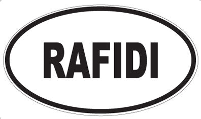 RAFIDI - Oval Magnet