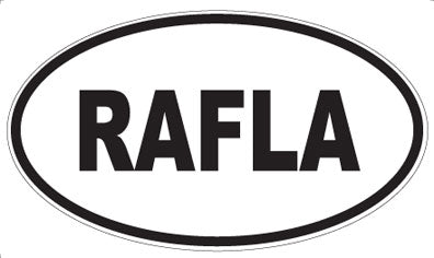 RAFLA - Oval Magnet