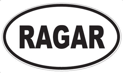 RAGAR - Oval Magnet