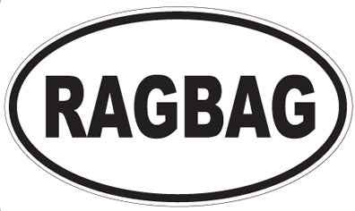 RAGBAG - Oval Sticker