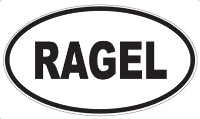 RAGEL - Oval Sticker