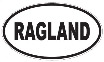 RAGLAND - Oval Magnet