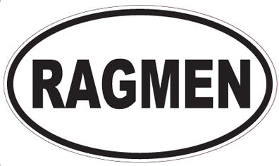 RAGMEN - Oval Sticker