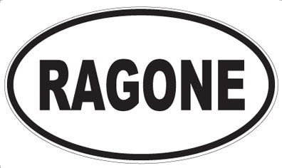 RAGONE - Oval Magnet